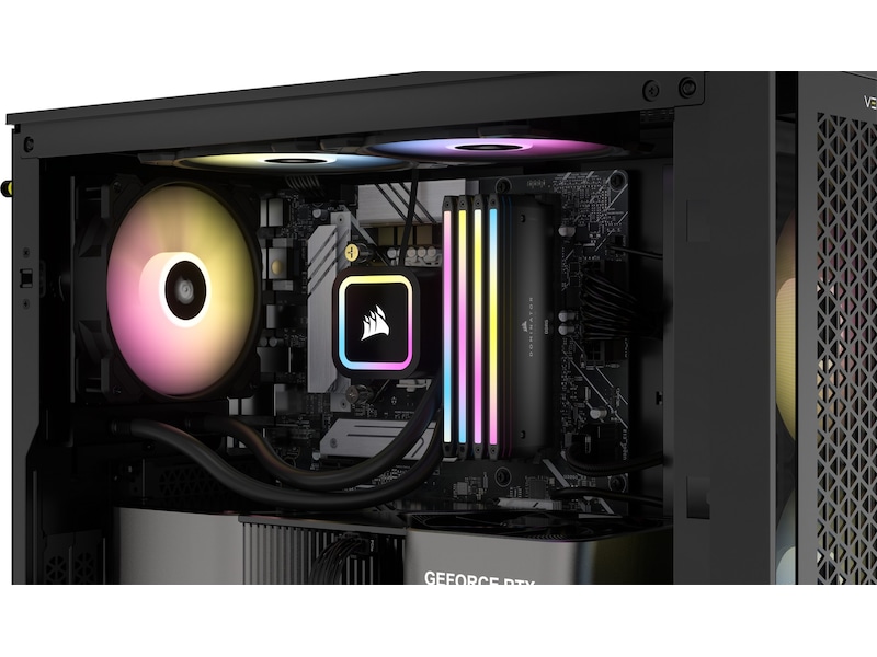 Corsair Dominator Titanium RGB DDR5 6400MHz 64GB (sort) Minnebrikker