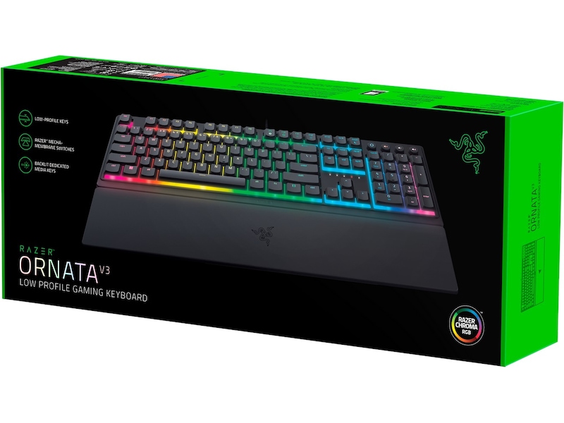 Razer Ornata V3 Gamingtastatur (sort) Gamingtastatur