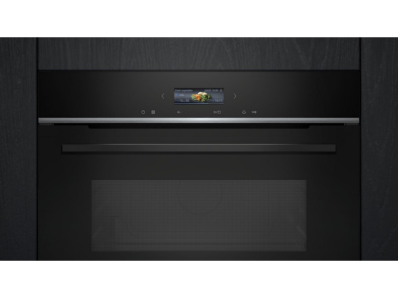 Siemens iQ700 CE732GXB1 Mikrobølgeovn (sort) Mikrobølgeovn