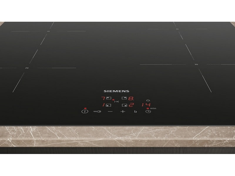 Siemens iQ100 EU611BEB5X Induksjonstopp (sort) Induksjonstopp