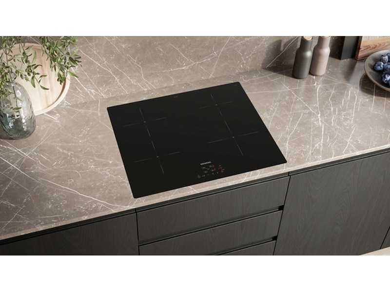 Siemens iQ100 EU611BEB5X Induksjonstopp (sort) Induksjonstopp