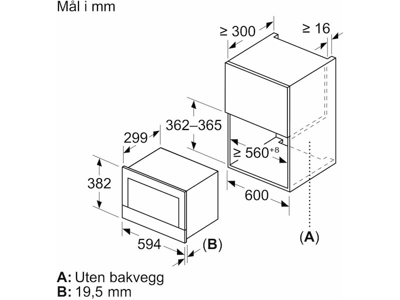Siemens iQ700 BF722R1B1 Mikrobølgeovn (sort) Mikrobølgeovn