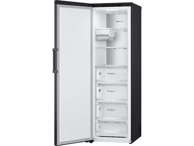 LG GLT71MCCSZ Kjøleskap (matt sort) + Fryseskap Kjøleskap