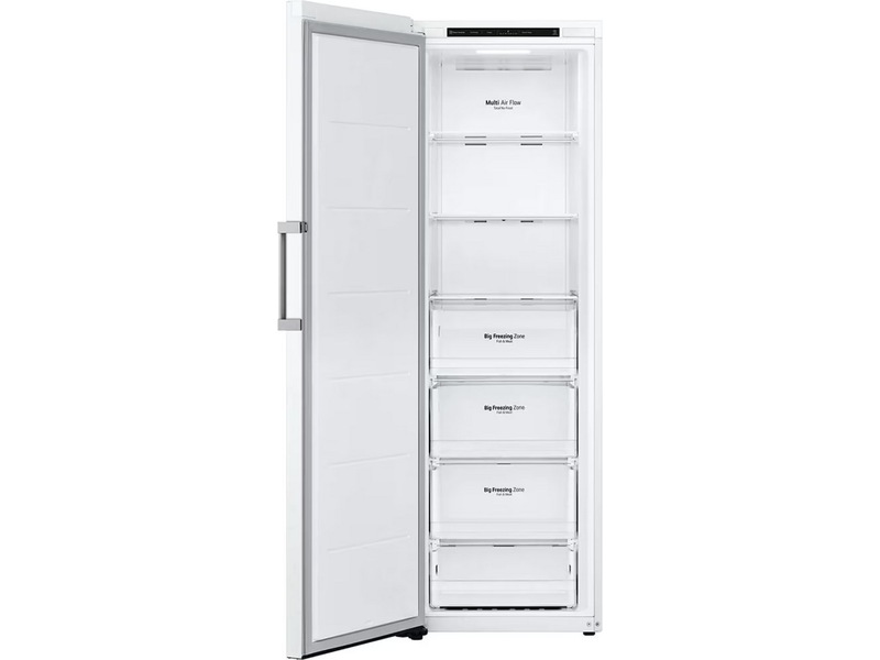 LG GLT51SWGSZ Kjøleskap (hvit) + Fryseskap Kjøleskap
