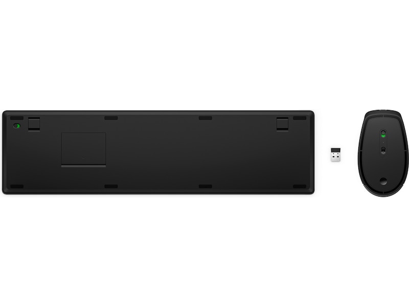 HP 650 Kombinert trådløst tastatur og mus (sort) Tastatur