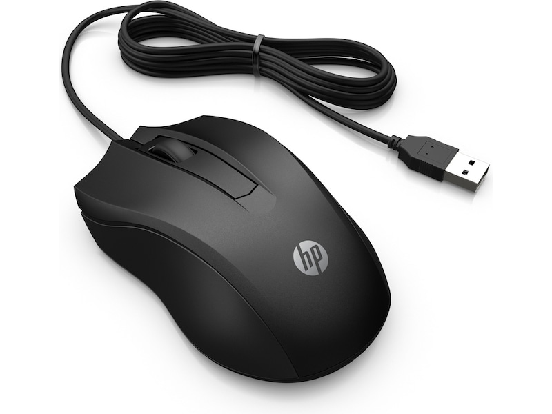 HP 100 Kablet Mus (sort) Mus
