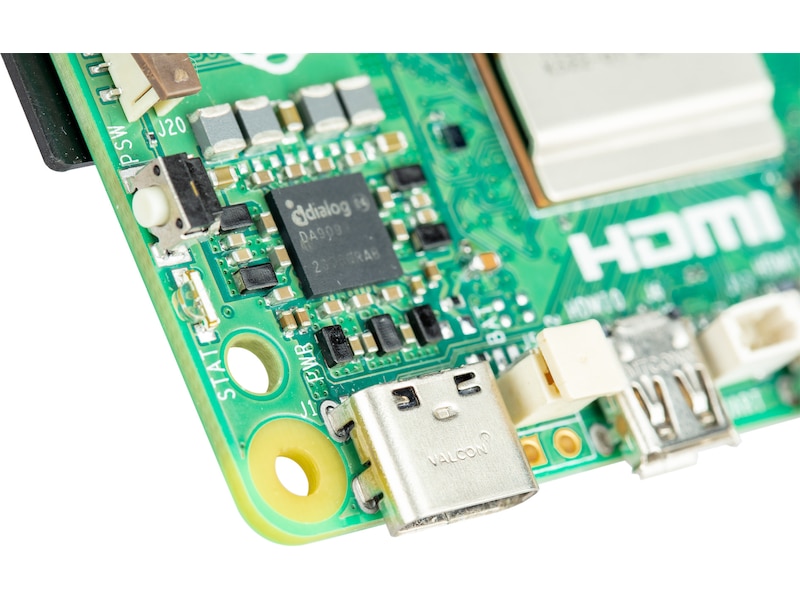 Raspberry Pi 5 Model B, 8GB RAM Integrert CPU