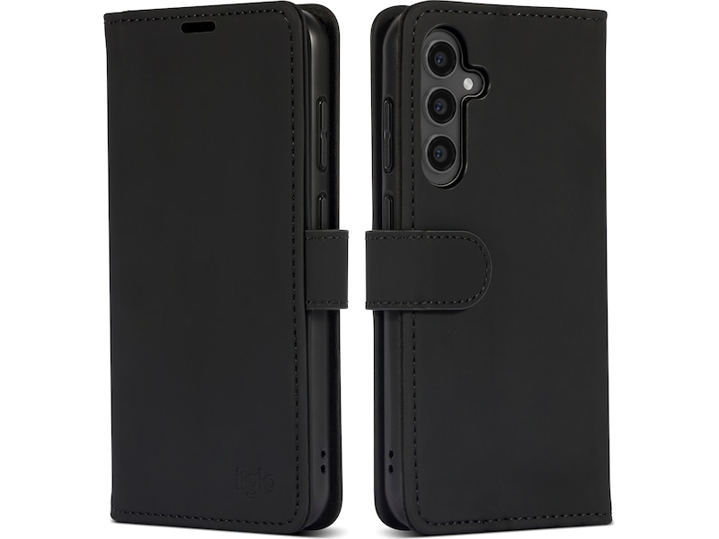 iiglo Galaxy S23 FE Lommebokdeksel (sort) Mobildeksel