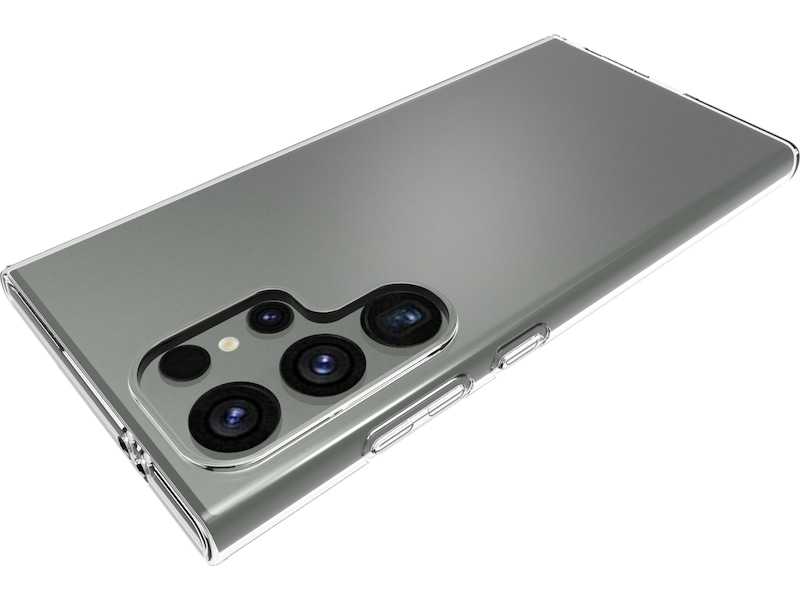 iiglo Galaxy S24 Ultra Silikondeksel (gjennomsiktig) Mobildeksel