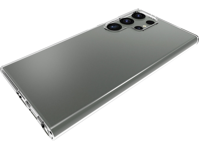 iiglo Galaxy S24 Ultra Silikondeksel (gjennomsiktig) Mobildeksel