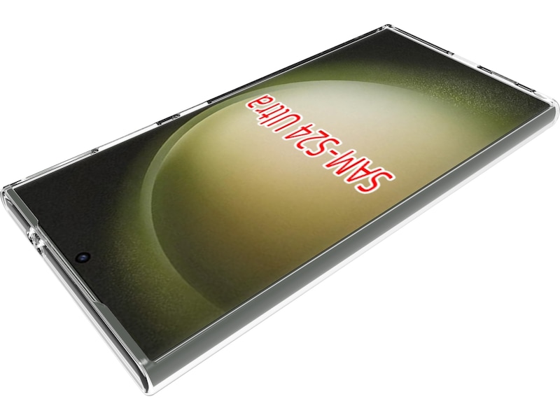 iiglo Galaxy S24 Ultra Silikondeksel (gjennomsiktig) Mobildeksel