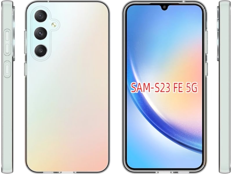 iiglo Galaxy S23 FE Silikondeksel (gjennomsiktig) Mobildeksel