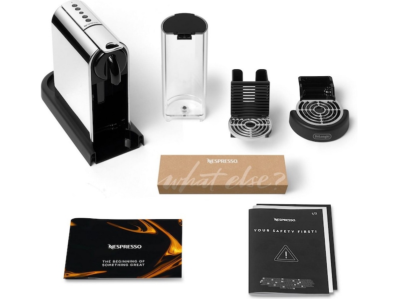Nespresso CitiZ by De'Longhi Kapselmaskin (platina) Kapselmaskiner