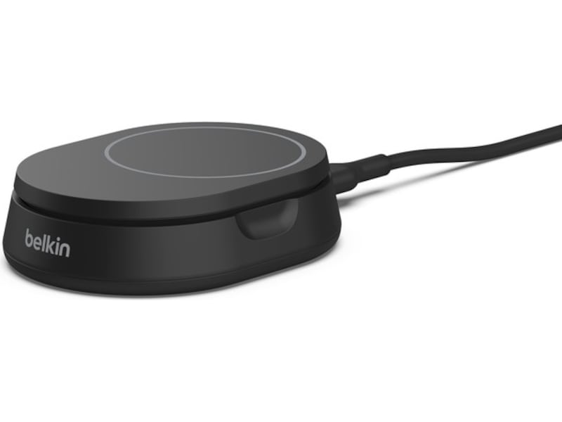 Belkin BoostCharge Pro sammenleggbart trådløs ladestativ (sort) Trådløs lader