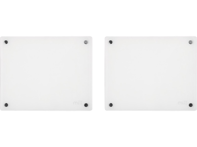 Mill Glass MB250 Panelovn 250W (hvit) 2-pack Panelovner