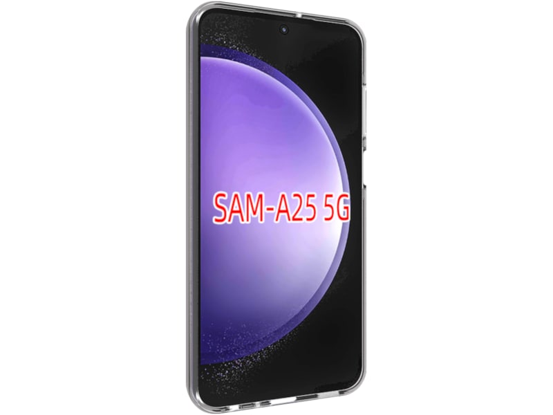 iiglo Samsung Galaxy A25 Silikondeksel (gjennomsiktig) Mobildeksel