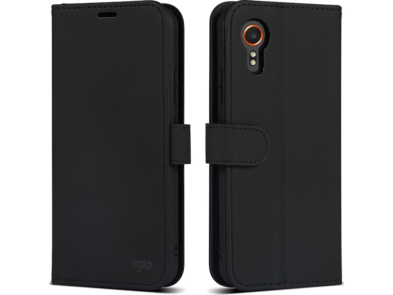 iiglo Samsung XCover 7 Lommebokdeksel (sort) Mobildeksel