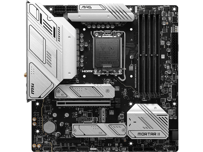 MSI MAG B760M MORTAR WIFI II Hovedkort Intel Socket