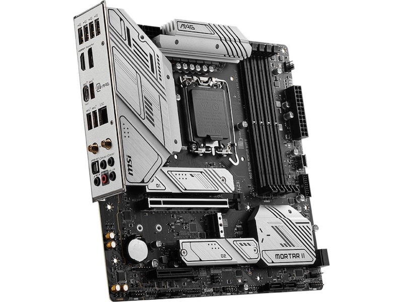 MSI MAG B760M MORTAR WIFI II Hovedkort Intel Socket