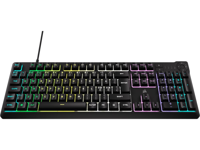 Corsair K55 Core RGB gamingtastatur (sort) Gamingtastatur