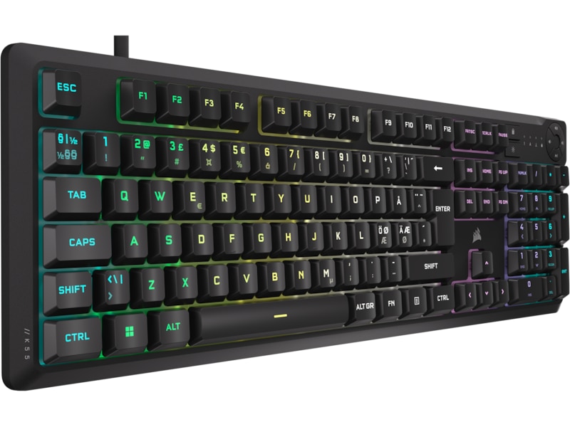 Corsair K55 Core RGB gamingtastatur (sort) Gamingtastatur