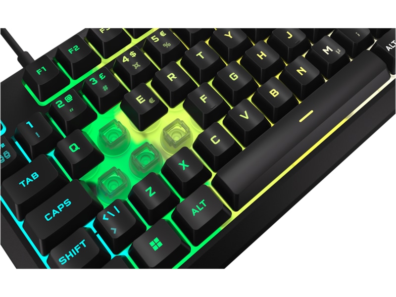 Corsair K55 Core RGB gamingtastatur (sort) Gamingtastatur