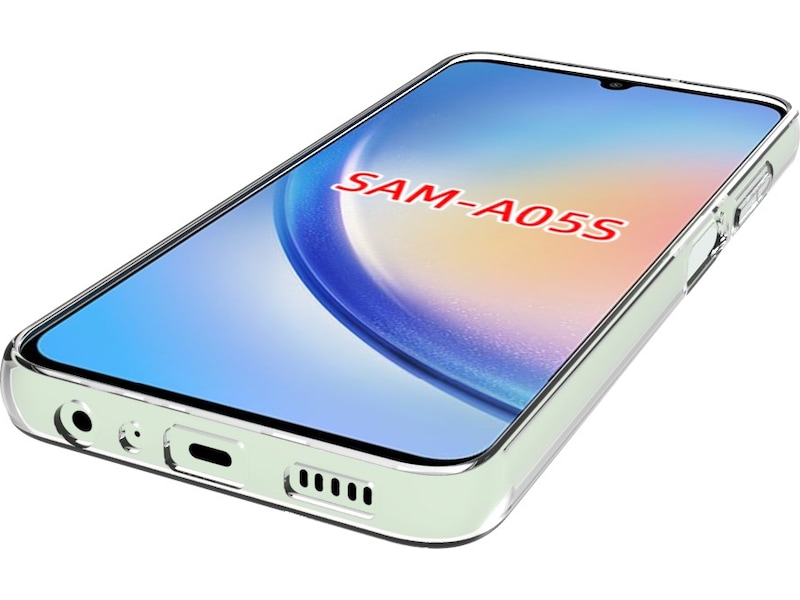 iiglo Galaxy A05S Silikondeksel (gjennomsiktig) Mobildeksel