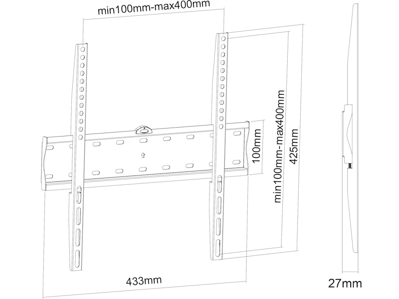 Andersson WMF 2.1 veggfeste TV 32-55" Veggfeste & TV-stativ