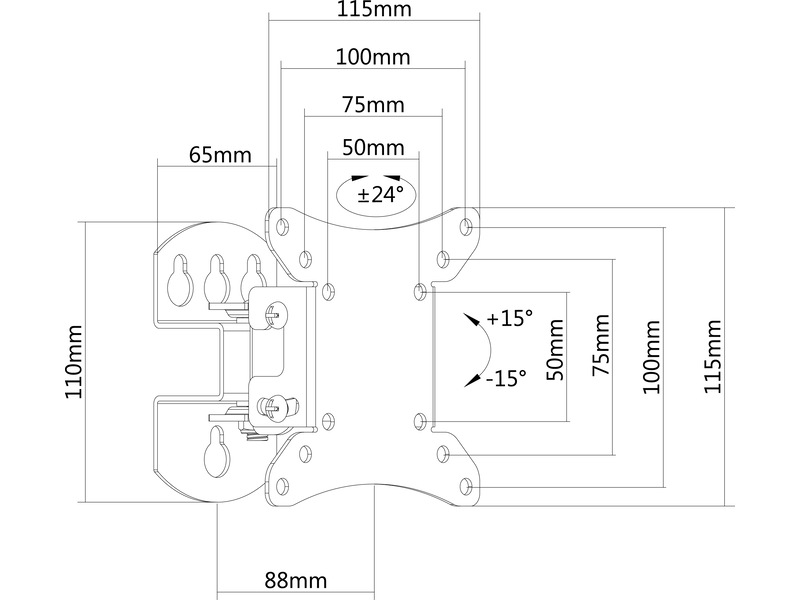 Andersson WMA 2.3 veggfeste TV 13-32" Veggfeste & TV-stativ