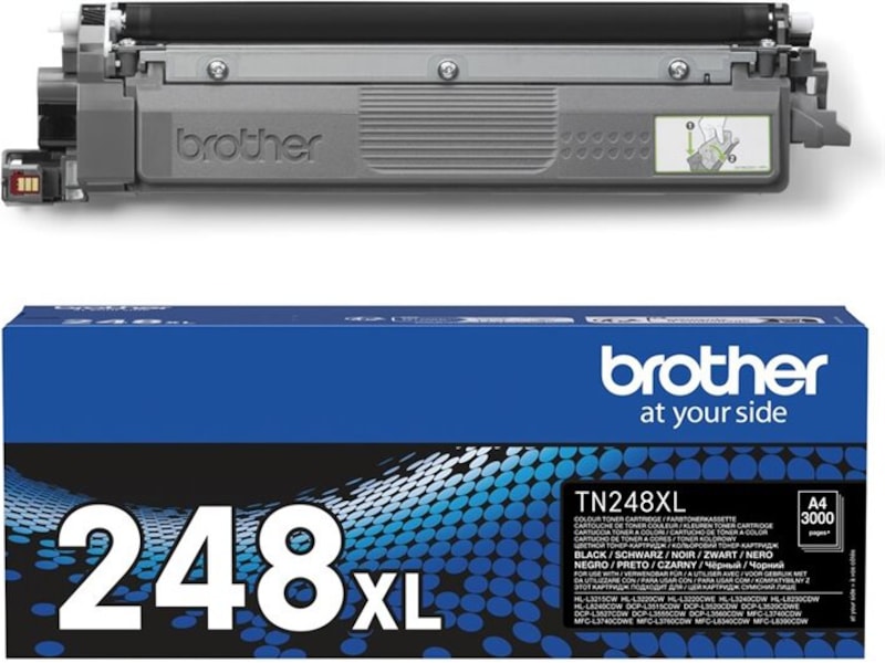 Brother toner TN248XLBK Sort Lasertoner