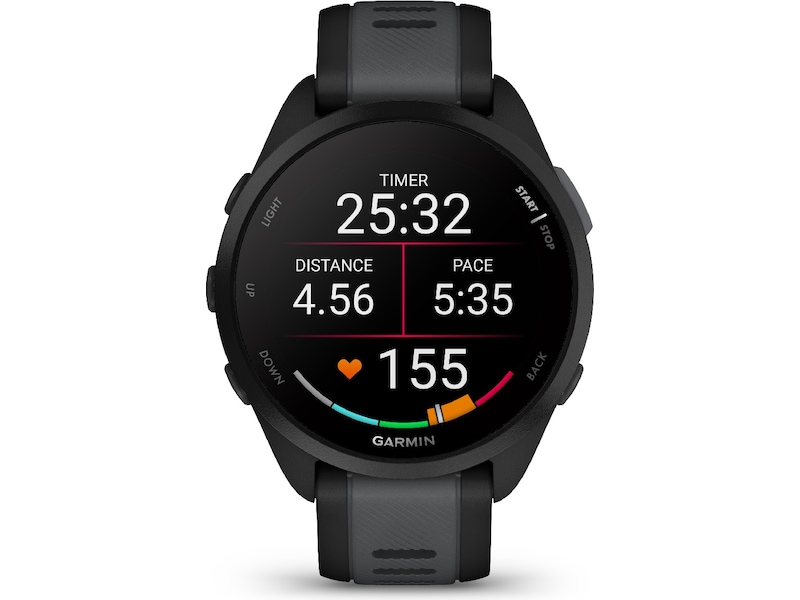 Garmin Forerunner 165 43mm GPS (black/slate gray) Smartklokker
