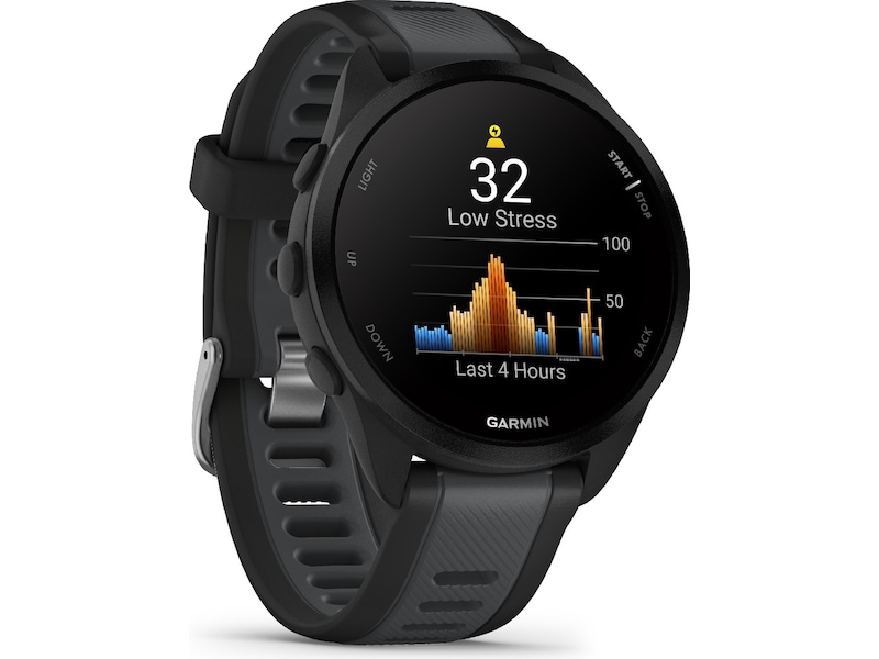 Garmin Forerunner 165 43mm GPS (black/slate gray) Smartklokker
