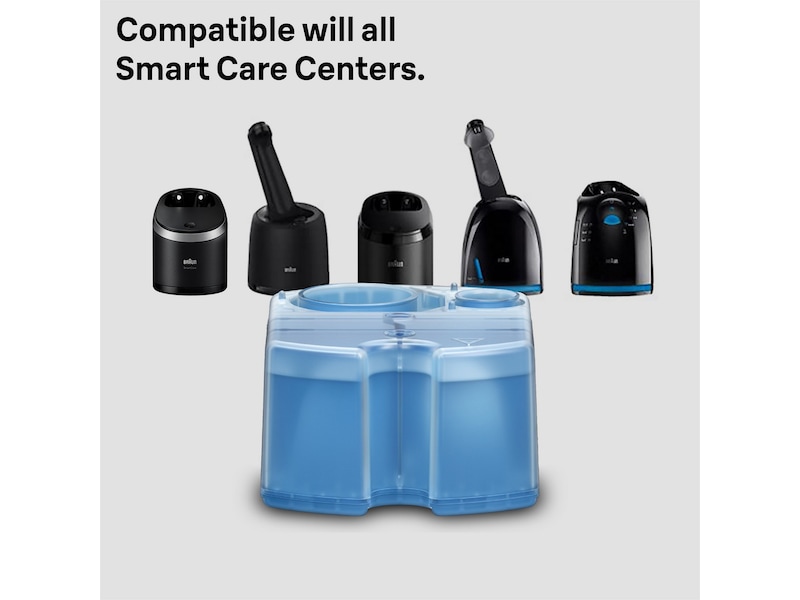 Braun 3-i-1 ShaverCare Refillpatroner for SmartCare-Stasjoner 4 stk Tilbehør til barbermaskiner