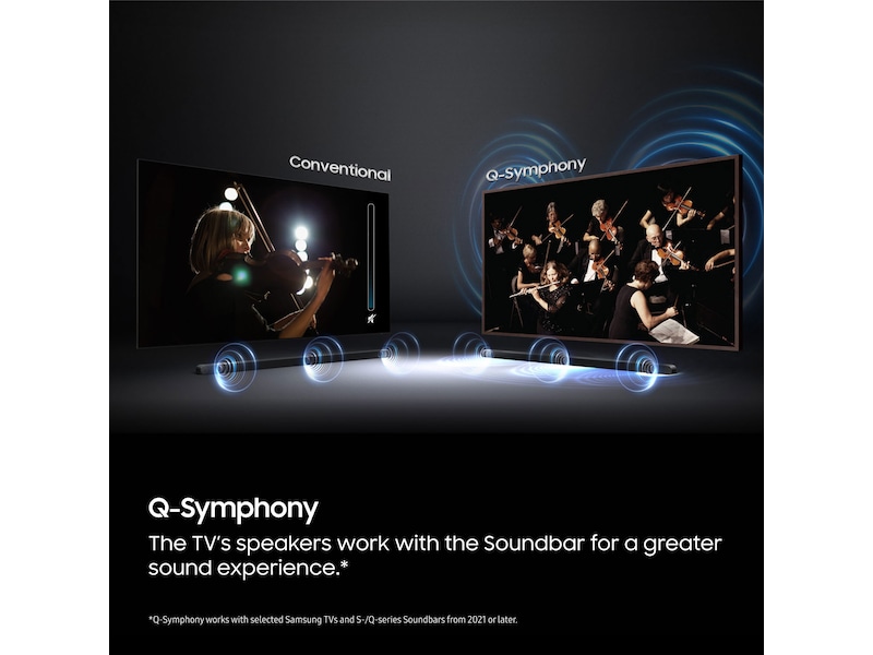 Samsung HW-S810D soundbar med subwoofer (sort) Lydplanker