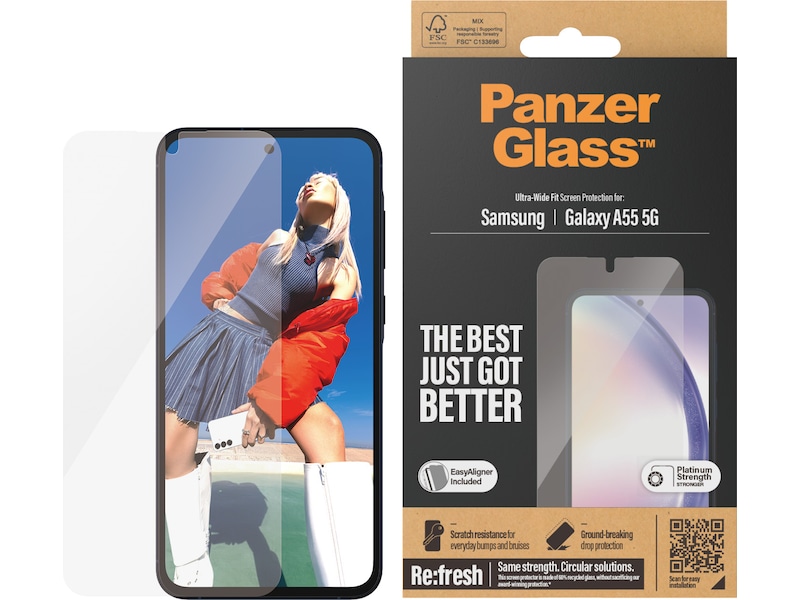 PanzerGlass Samsung Galaxy A55 5G/A35 5G Skjermbeskytter Skjermbeskytter