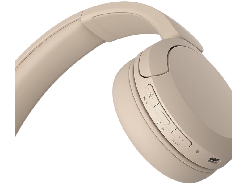 Sony WH-CH520 trådløse hodetelefoner, On-Ear (beige) Hodetelefoner