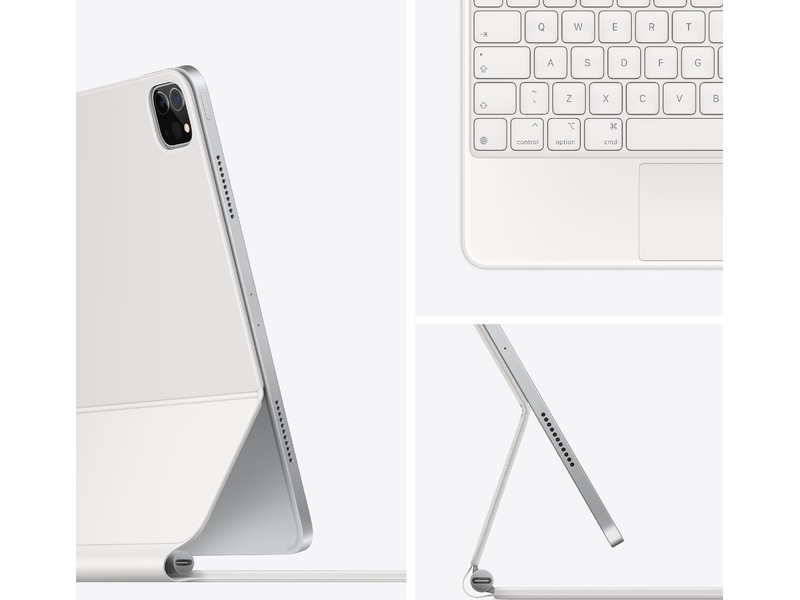 Apple iPad Pro 13" Magic Keyboard 13 (white) Tastatur og stylus
