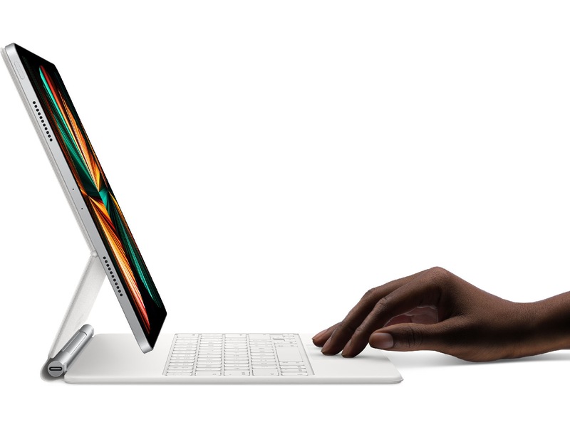 Apple iPad Pro 13" Magic Keyboard 13 (white) Tastatur og stylus