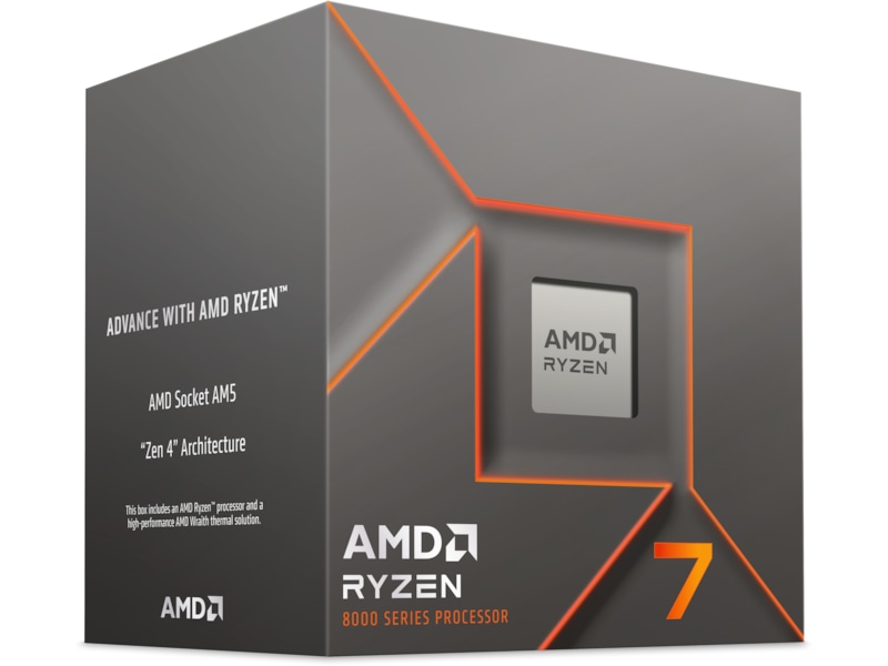 AMD Ryzen 7 8700F CPU Prosessorer