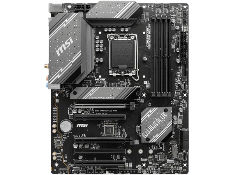 MSI B760 Gaming Plus WiFi Hovedkort Intel Socket