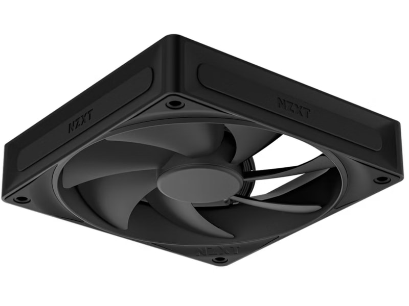 NZXT F120P Static Pressure Vifte (sort) Vifter