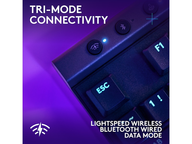 Logitech G G515 Lightspeed Gamingtastatur (sort) Gamingtastatur