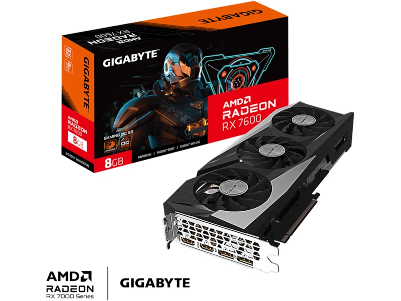 Gigabyte Radeon RX 7600 GAMING OC Skjermkort