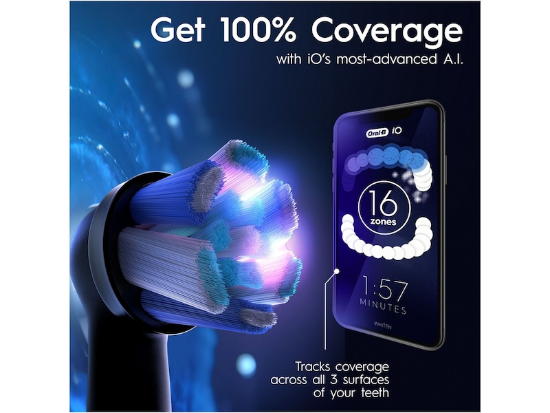 Oral-B iO 9 Elektrisk Tannbørste (sort) Elektriske tannbørster
