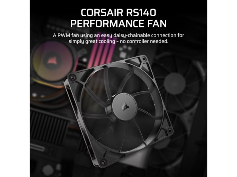 Corsair RS140 Vifte (sort) Vifter