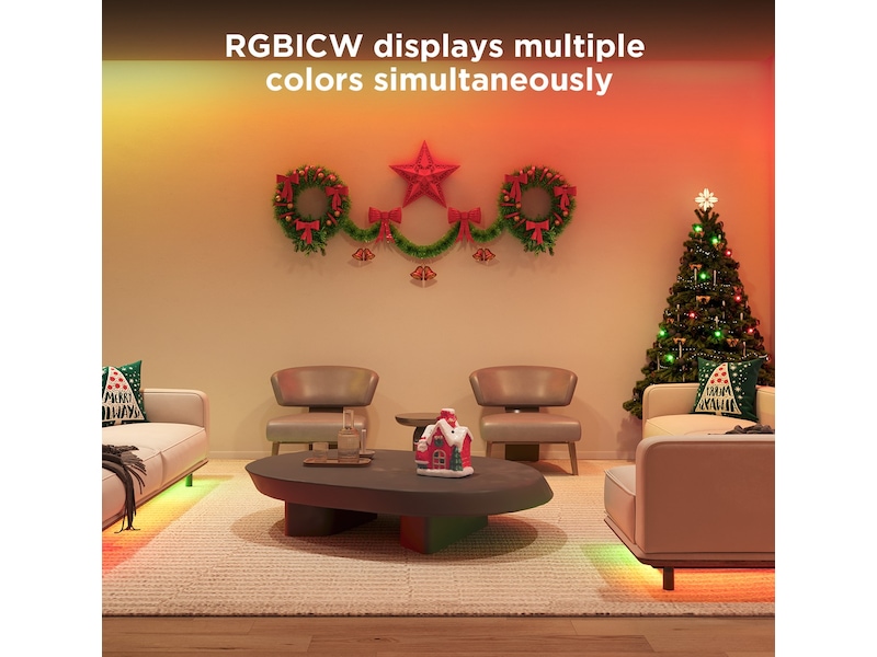 Govee RGBIC LED Lightstrip - 5 meter Led strips & underholdning