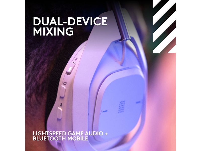 Astro A50 X LIGHTSPEED Trådløst Gaming headset + ladestasjon (hvit) -B-Grade Demo headset