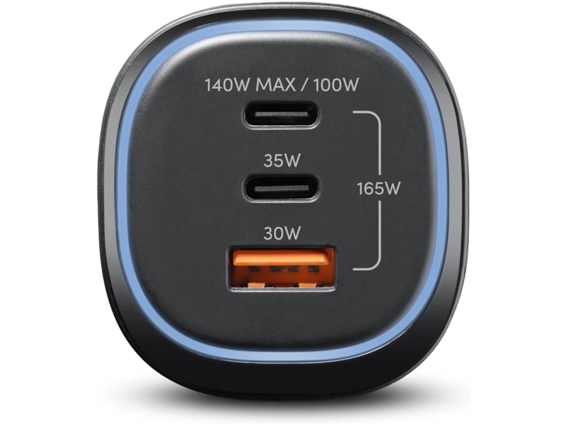 Andersson 165W Billader (sort) Mobilladere