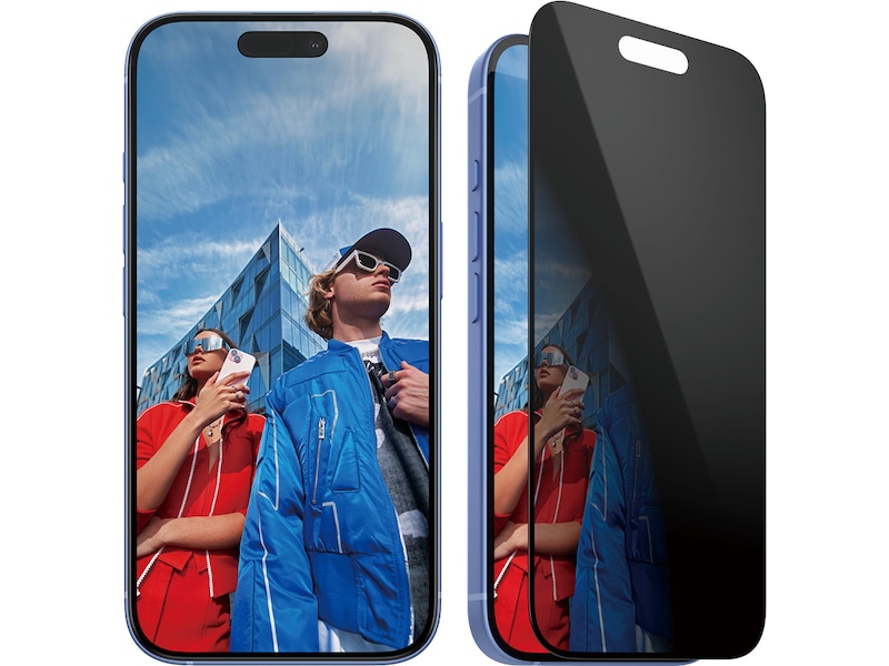 PanzerGlass iPhone  15 / 16 Privacy skjermbeskytter Skjermbeskytter
