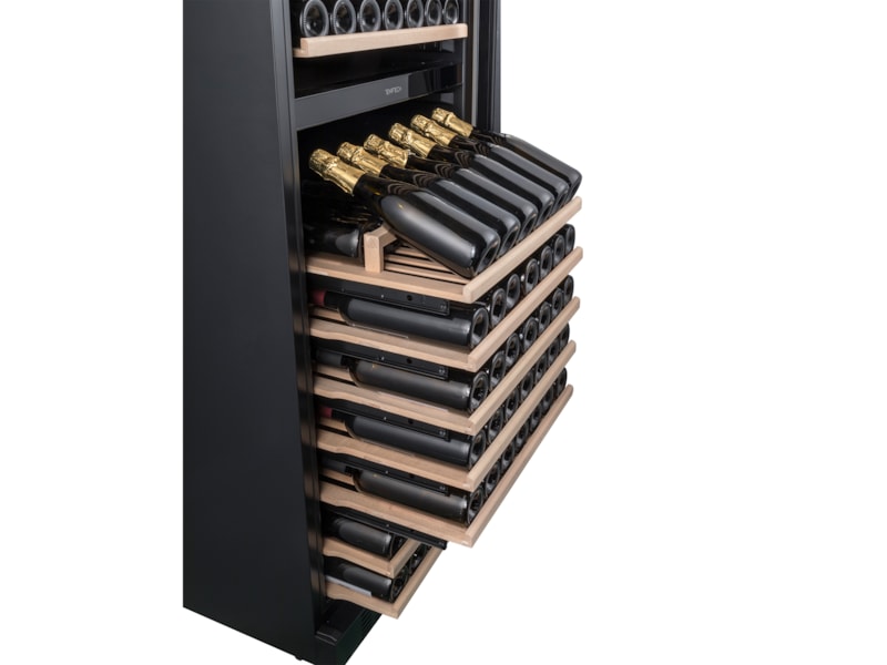 Temptech Elegance E1000DRB-24 vinskap (153 flasker) Frittstående vinskap